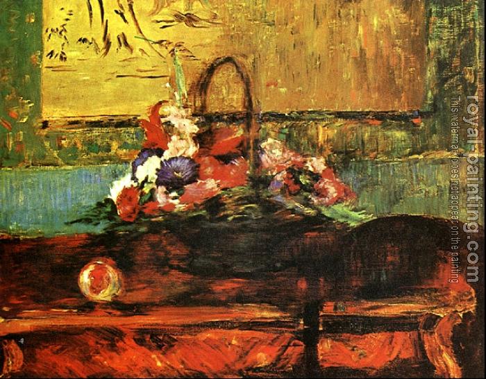 Edouard Manet : Cestino di fiori